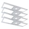 Luxrite New Construction Rough-In Bracket Mounting Plate 2-3-3.75-4-5-6 Inch Galvanized Steel, 4PK LR41006-4PK - alternate 1